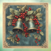 クリスマスヴィンテージウィンドウの固定 ウィンドウサイン (シート3)