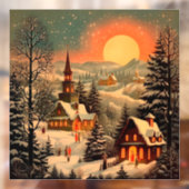 クリスマスヴィンテージウィンドウの固定 ウィンドウサイン (シート2)