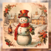 クリスマスヴィンテージウィンドウの固定 ウィンドウサイン (シート2)