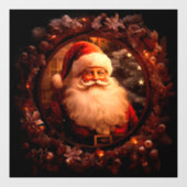 クリスマスヴィンテージウィンドウの固定 ウィンドウサイン (シート)