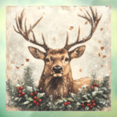 クリスマスヴィンテージウィンドウの固定 ウィンドウサイン (シート3)