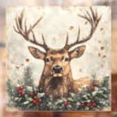 クリスマスヴィンテージウィンドウの固定 ウィンドウサイン (シート2)