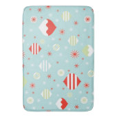 クリスマスヴィンテージオーナメント バスマット (正面縦)