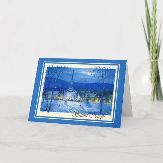 クリスマスヴィンテージカードメリークリスマス シーズンカード (正面)