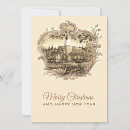 クリスマスヴィンテージカード サンキューカード