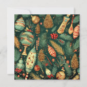 クリスマスヴィンテージカード シーズンカード (正面)