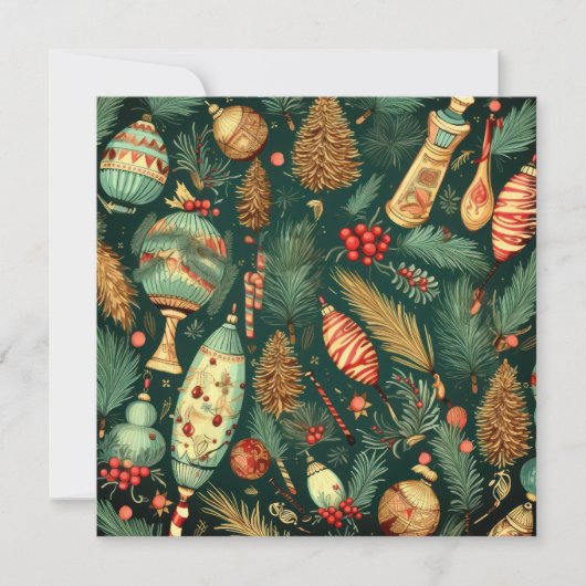 クリスマスヴィンテージカード シーズンカード (正面)