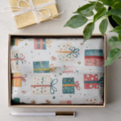 クリスマスヴィンテージギフトパッケージ 薄葉紙 (ギフト)