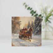 クリスマスヴィンテージグリーティングカード シーズンカード (スタンド正面)