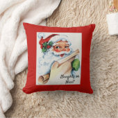 クリスマスヴィンテージサンタクロースいけなまたはニース クッション (ブランケット)