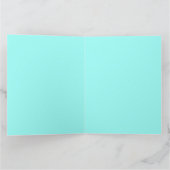 クリスマスヴィンテージサンタクロースのワークショップ カード (内部)