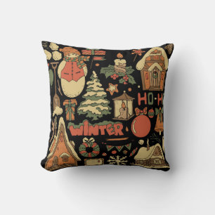 クリスマスヴィンテージセット1 クッション