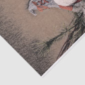 クリスマスヴィンテージセピアスケッチ素朴格言 薄葉紙 (詳細)