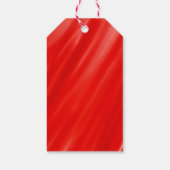 クリスマスヴィンテージトラックモノグラムレッドウォーター色 ギフトタグ (裏面)