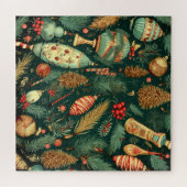 クリスマスヴィンテージパズル ジグソーパズル (横)