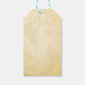 クリスマスヴィンテージパターン ギフトタグ (裏面)