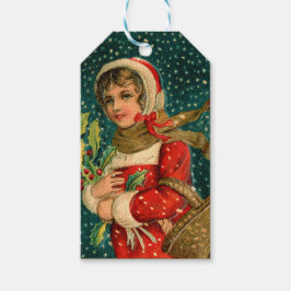 クリスマスヴィンテージホリデーギフトラベル ギフトタグ