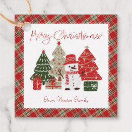 クリスマスヴィンテージラベル フェイバータグ