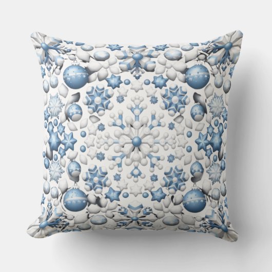 クリスマスヴィンテージ応援パターン クッション (正面)