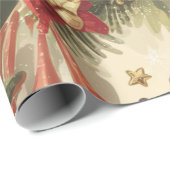 クリスマスヴィンテージ応援パターン ラッピングペーパー (ロールコーナー)