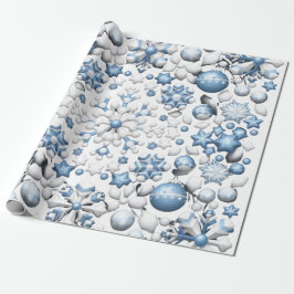 クリスマスヴィンテージ応援パターン ラッピングペーパー