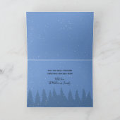 クリスマスヴィンテージ警察の車番号ツリー シーズンカード (内部)