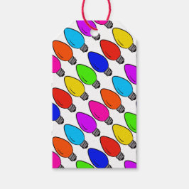 クリスマスヴィンテージ電球ギフトラベル ギフトタグ