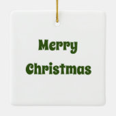 クリスマスヴィンテージ電球セラミックオーナメント セラミックオーナメント (裏面)