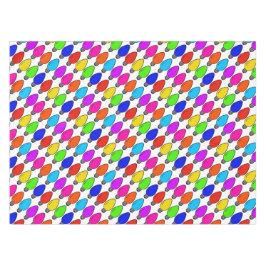 クリスマスヴィンテージ電球 テーブルクロス