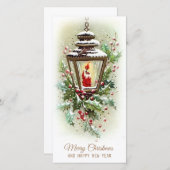 クリスマスヴィンテージ シーズンカード (正面/裏面)