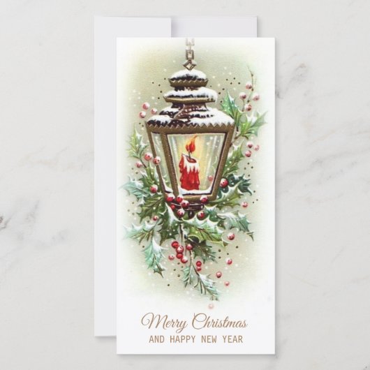 クリスマスヴィンテージ シーズンカード (正面)