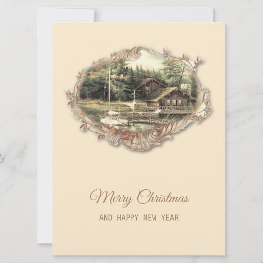 クリスマスヴィンテージ シーズンカード (正面)