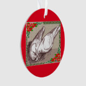 クリスマス一家 オーナメント (正面)