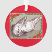 クリスマス一家 オーナメント (裏面)