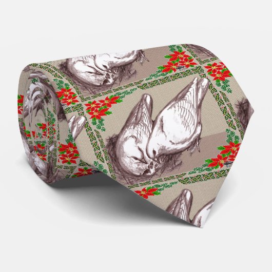 クリスマス一家 ネクタイ (ロール)