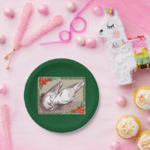 クリスマス一家 ペーパープレート (パーティー)