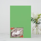 クリスマス一家 便箋 (スタンド正面)