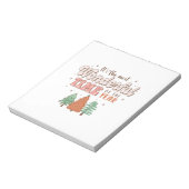 クリスマス一年で最も素晴らしい時だ ノートパッド (回転)