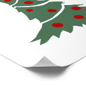 クリスマス三目並べ ポスター (角)