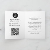 クリスマス不動産会社クリスマスカード カード (内部)