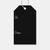 クリスマス不気味ギフトラベル ギフトタグ (裏面)