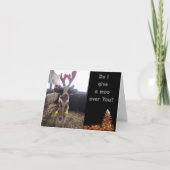 クリスマス与えのホリモーデーカードを取って上げる シーズンカード (正面)