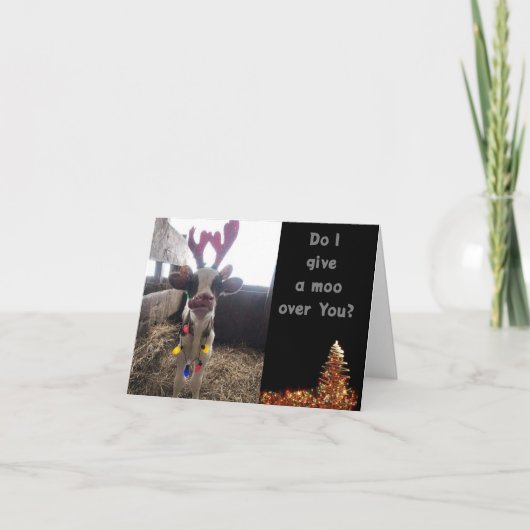 クリスマス与えのホリモーデーカードを取って上げる シーズンカード (正面)