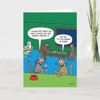 クリスマス与えの楽しい季節 カード