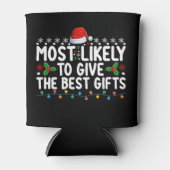 クリスマス与えの贈り物に最も近い 缶クーラー (正面)