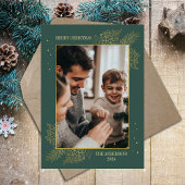 クリスマス中世キリスト教カトリック金ゴールド写真 シーズンカード