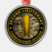 クリスマス中尉 メタルオーナメント (正面)
