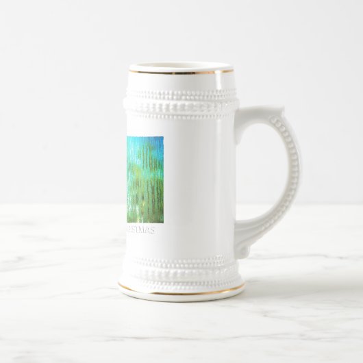 クリスマス中 ビールジョッキ (右)