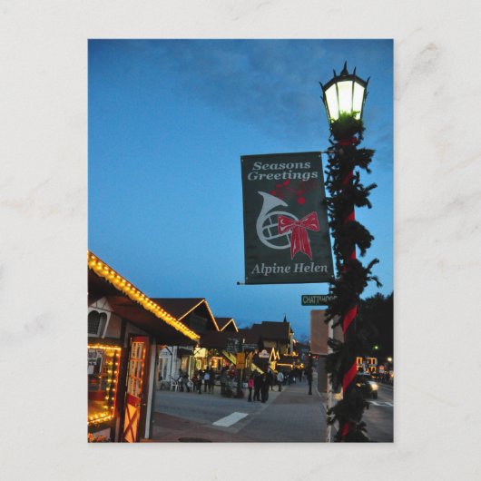 クリスマス主要なSt高山のヘレンGAの郵便はがき シーズンポストカード (正面)