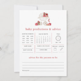 クリスマス予測アドバイスベイビーシャワーゲーム